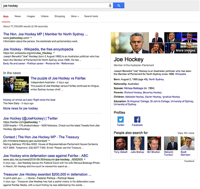 Joe Hockey