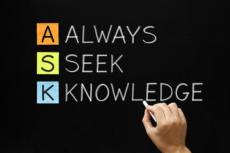 Always Seek Knowledge Acronym