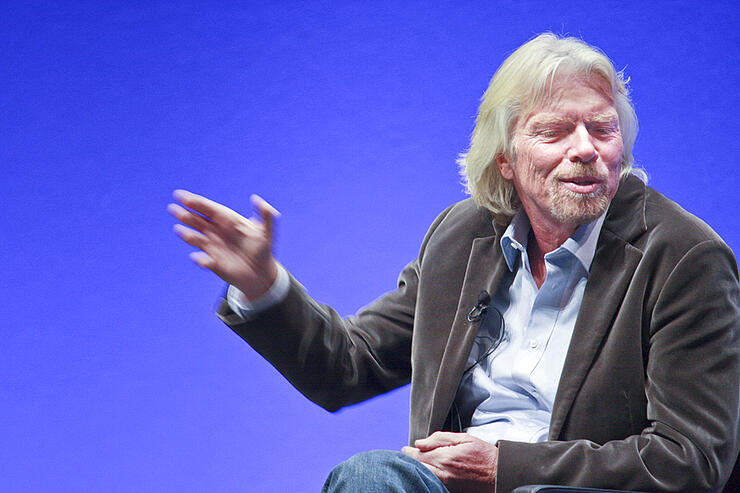 Frankfurt, Germany - May 17: Richard Branson, Founder And Presid
