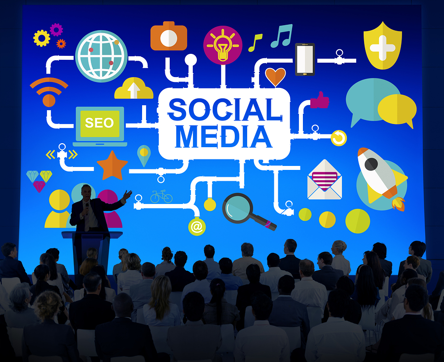 Social Media Social Networking Connection Global Concept