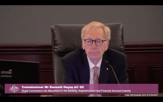 BlueChip Banking Royal Commission media review blog