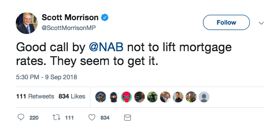 BlueChip Communication scott morrison tweet royal commission